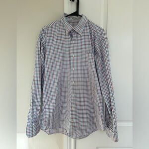 Peter Millar Multicolor Checkered Button Down Shirt